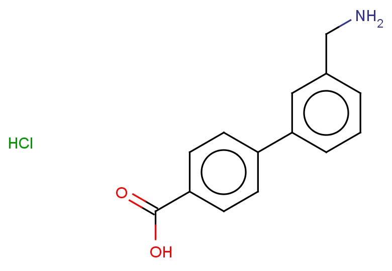 3'-(aminomethyl)-[1,1'-biphenyl]-4-carboxylic acid hydrochloride