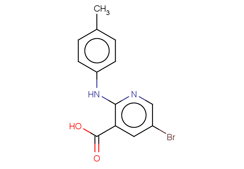 5-bromo-2-[(4-methylphenyl)amino]pyridine-3-carboxylic acid