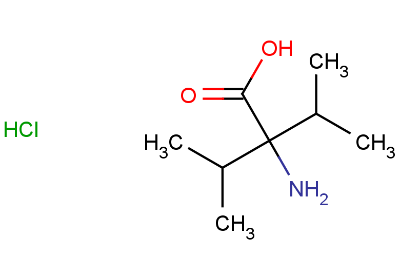 2-amino-3-methyl-2-(propan-2-yl)butanoic acid hydrochloride