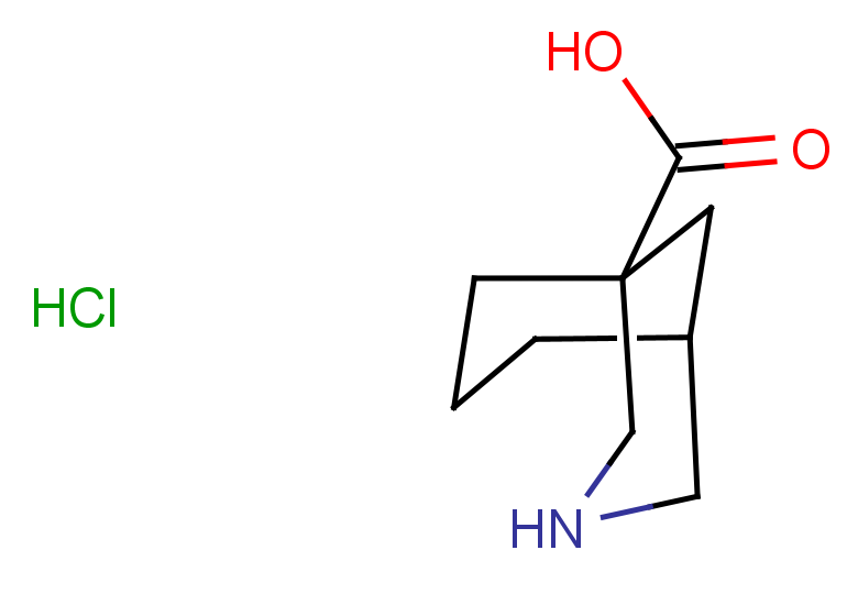 3-azabicyclo[3.3.1]nonane-1-carboxylic acid hydrochloride