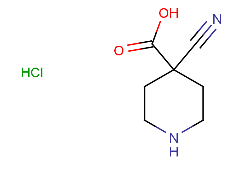 4-cyanopiperidine-4-carboxylic acid hydrochloride