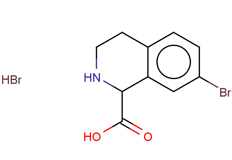 7-bromo-1,2,3,4-tetrahydroisoquinoline-1-carboxylic acid hydrobromide