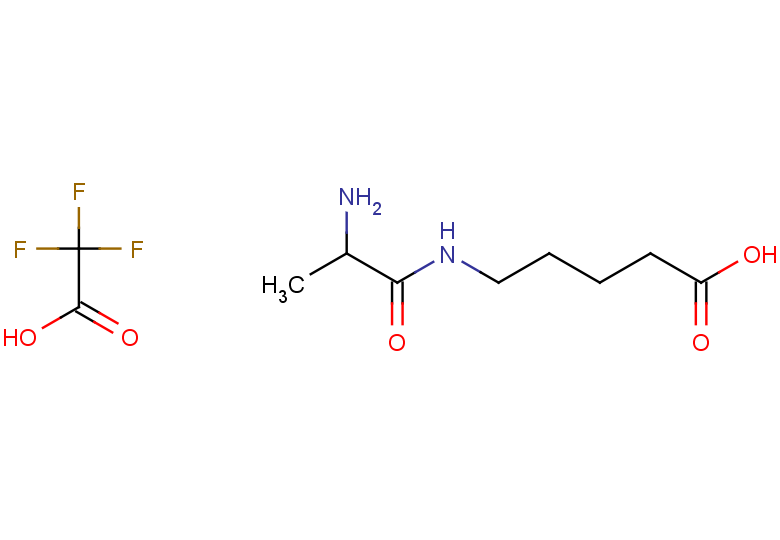 5-(2-aminopropanamido)pentanoic acid, trifluoroacetic acid