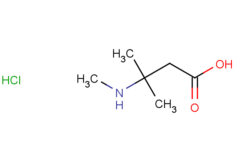 3-methyl-3-(methylamino)butanoic acid hydrochloride