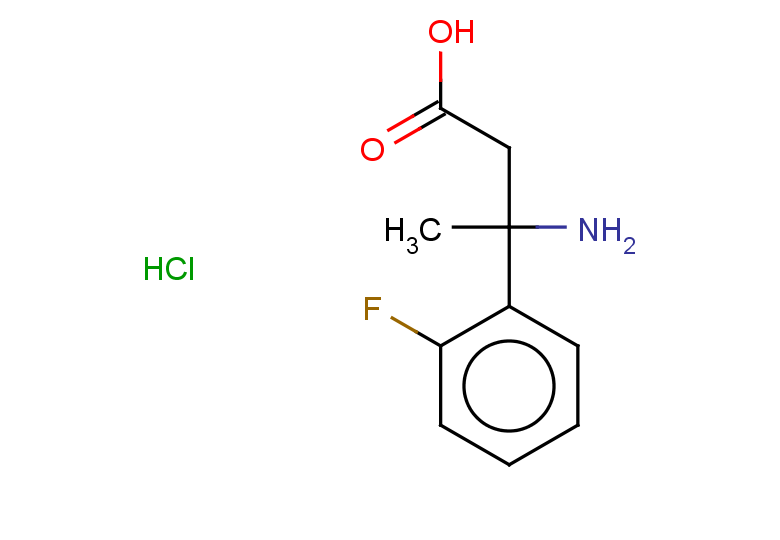 3-amino-3-(2-fluorophenyl)butanoic acid hydrochloride