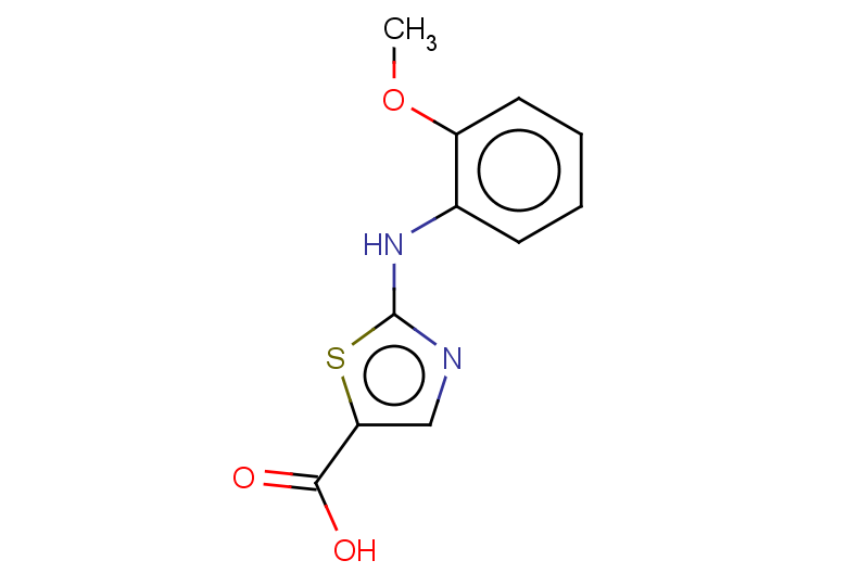 2-[(2-methoxyphenyl)amino]-1,3-thiazole-5-carboxylic acid