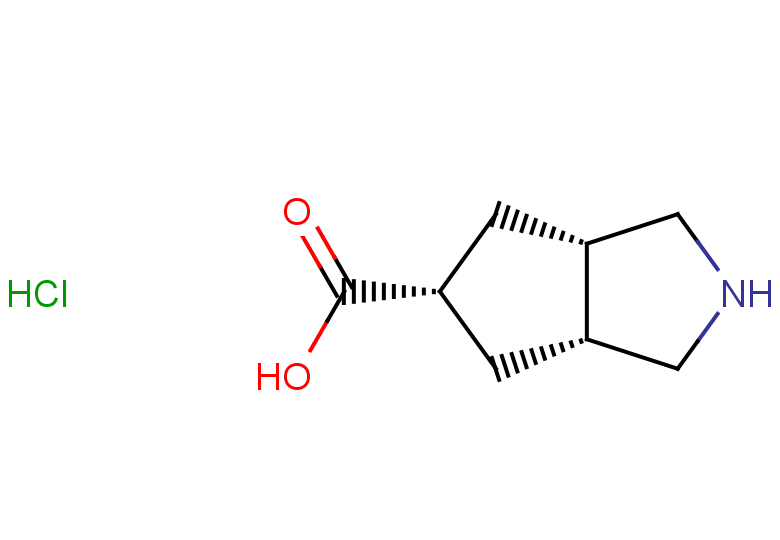 (3aR,5S,6aS)-octahydrocyclopenta[c]pyrrole-5-carboxylic acid hydrochloride
