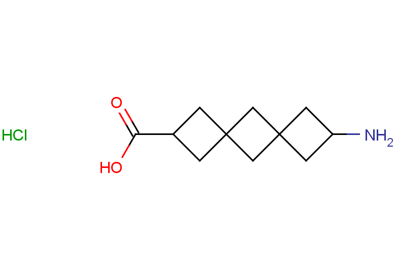 8-aminodispiro[3.1.3^{6}.1^{4}]decane-2-carboxylic acid hydrochloride