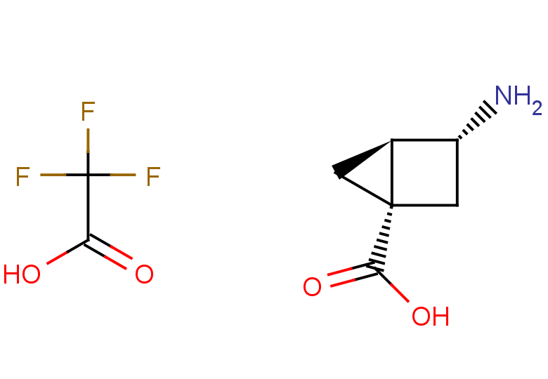 rac-(1R,3S,4S)-3-aminobicyclo[2.1.0]pentane-1-carboxylic acid, trifluoroacetic acid