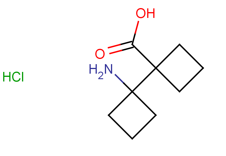 1'-amino-[1,1'-bi(cyclobutane)]-1-carboxylic acid hydrochloride