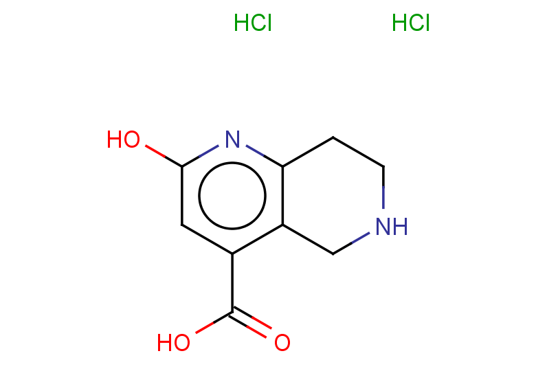2-hydroxy-5,6,7,8-tetrahydro-1,6-naphthyridine-4-carboxylic acid dihydrochloride