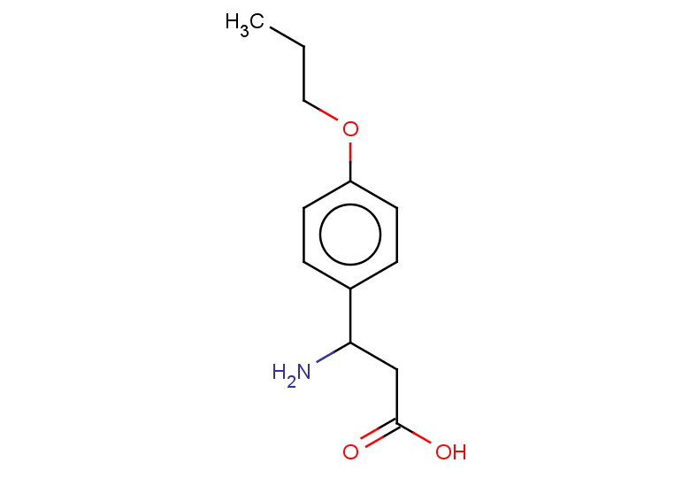3-amino-3-(4-propoxyphenyl)propanoic acid