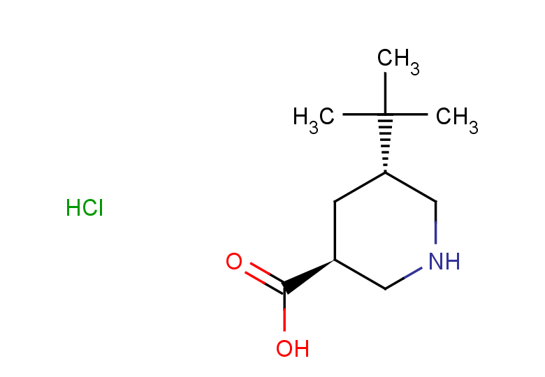 rac-(3R,5S)-5-tert-butylpiperidine-3-carboxylic acid hydrochloride