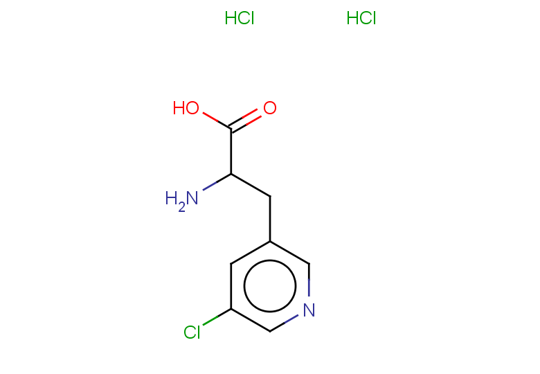 2-amino-3-(5-chloropyridin-3-yl)propanoic acid dihydrochloride