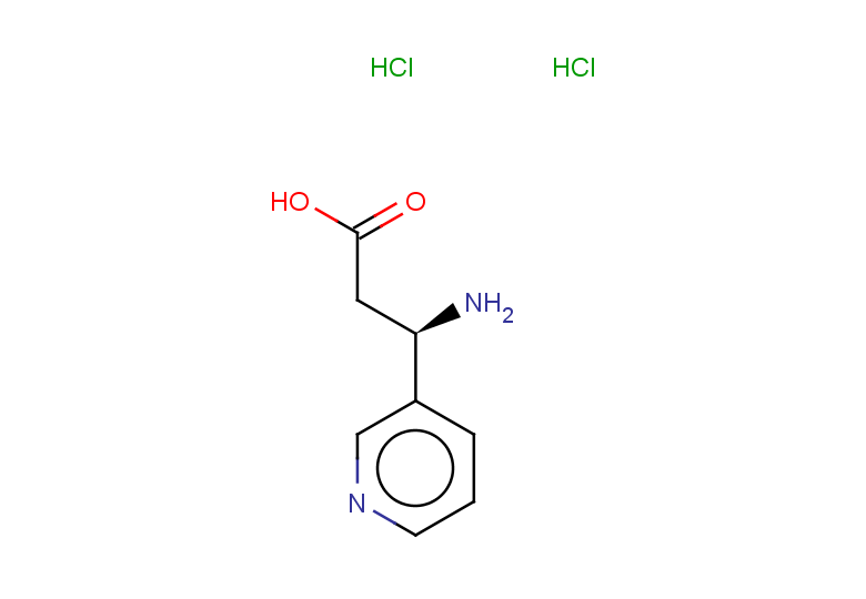 (3R)-3-amino-3-(pyridin-3-yl)propanoic acid dihydrochloride