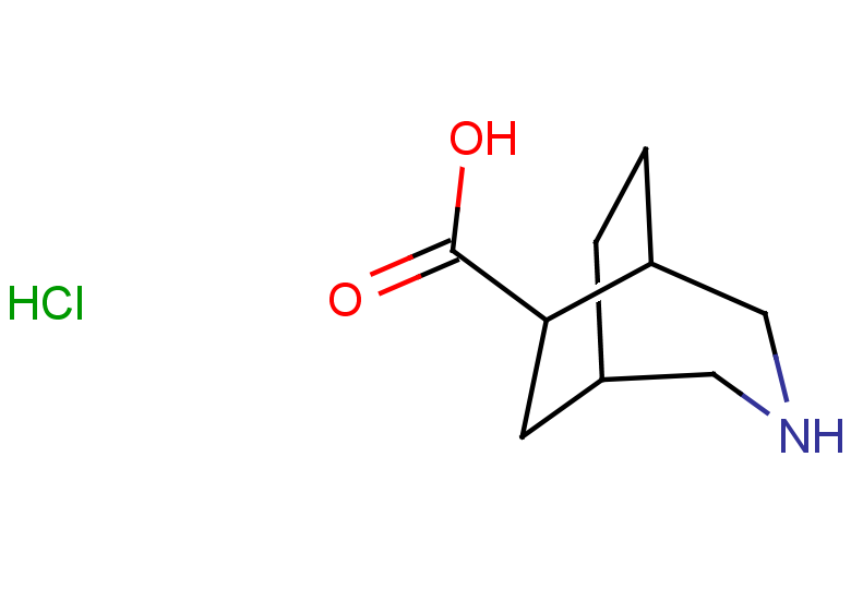 3-azabicyclo[3.2.2]nonane-6-carboxylic acid hydrochloride, Mixture of diastereomers