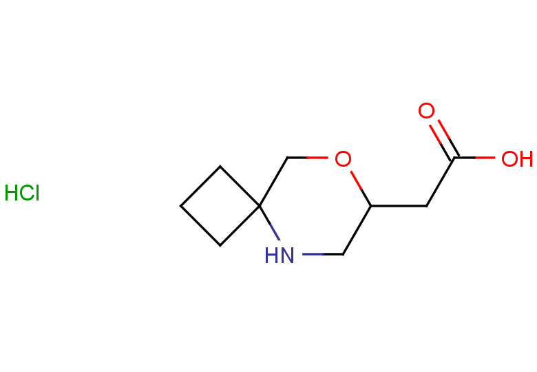 2-{8-oxa-5-azaspiro[3.5]nonan-7-yl}acetic acid hydrochloride