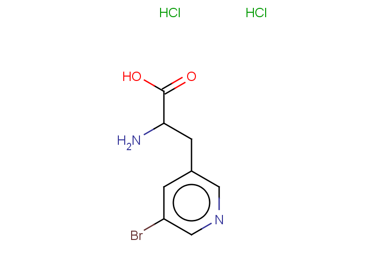 2-amino-3-(5-bromopyridin-3-yl)propanoic acid dihydrochloride