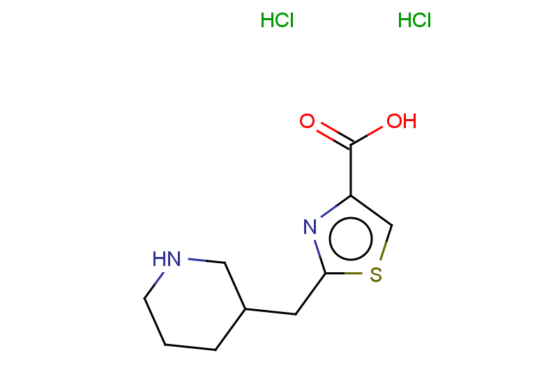 2-[(piperidin-3-yl)methyl]-1,3-thiazole-4-carboxylic acid dihydrochloride