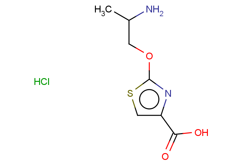 2-(2-aminopropoxy)-1,3-thiazole-4-carboxylic acid hydrochloride