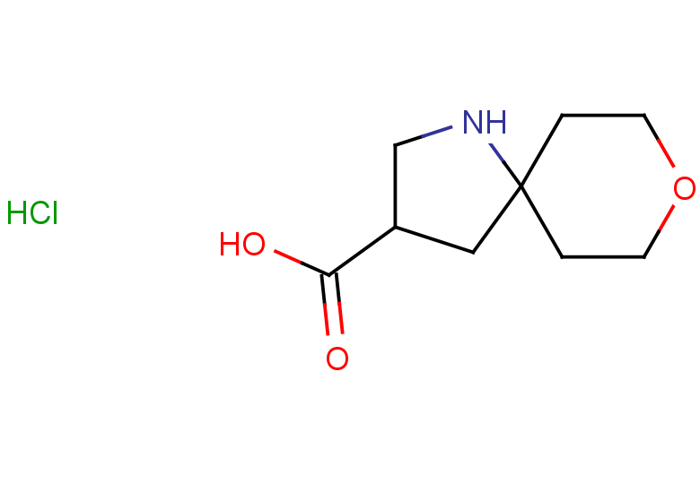8-oxa-1-azaspiro[4.5]decane-3-carboxylic acid hydrochloride