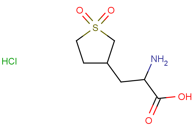2-amino-3-(1,1-dioxo-1lambda6-thiolan-3-yl)propanoic acid hydrochloride