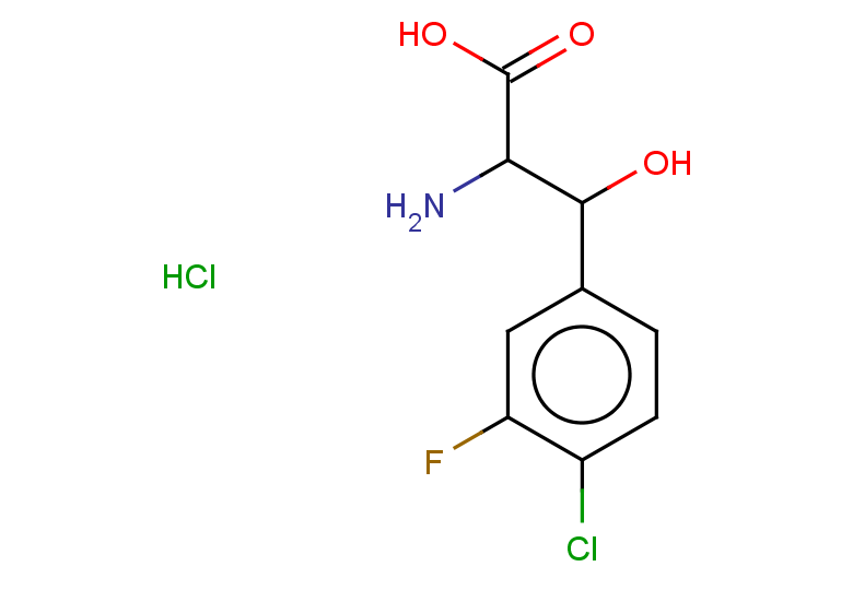 2-amino-3-(4-chloro-3-fluorophenyl)-3-hydroxypropanoic acid hydrochloride