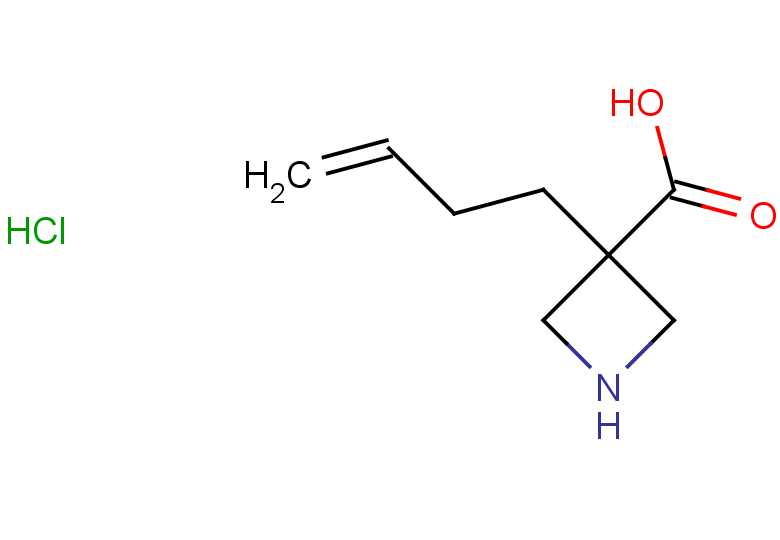 3-(but-3-en-1-yl)azetidine-3-carboxylic acid hydrochloride