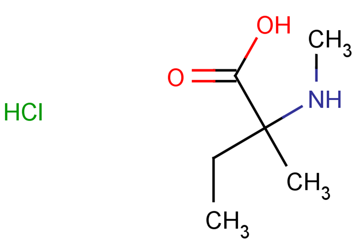2-methyl-2-(methylamino)butanoic acid hydrochloride