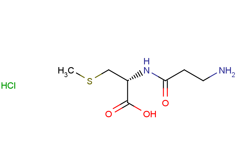 (2R)-2-(3-aminopropanamido)-3-(methylsulfanyl)propanoic acid hydrochloride