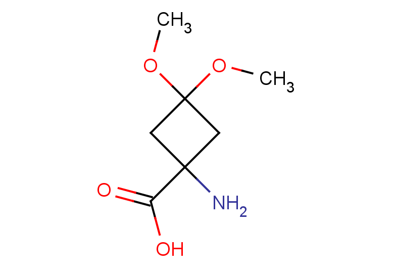 1-amino-3,3-dimethoxycyclobutane-1-carboxylic acid