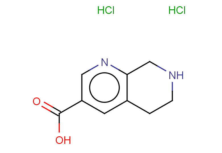 5,6,7,8-tetrahydro-1,7-naphthyridine-3-carboxylic acid dihydrochloride