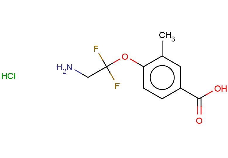 4-(2-amino-1,1-difluoroethoxy)-3-methylbenzoic acid hydrochloride