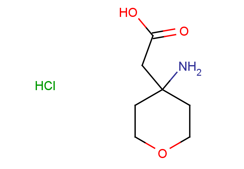 2-(4-aminooxan-4-yl)acetic acid hydrochloride