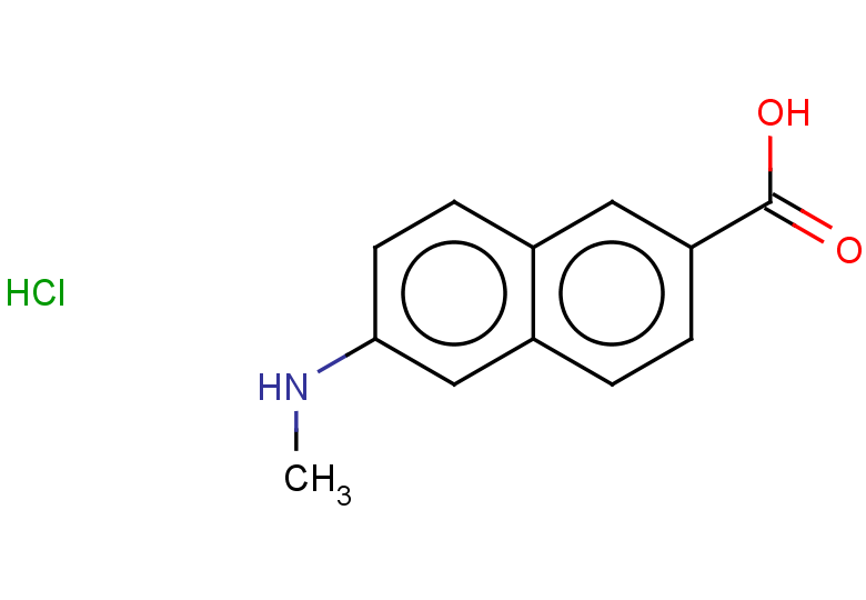 6-(methylamino)naphthalene-2-carboxylic acid hydrochloride