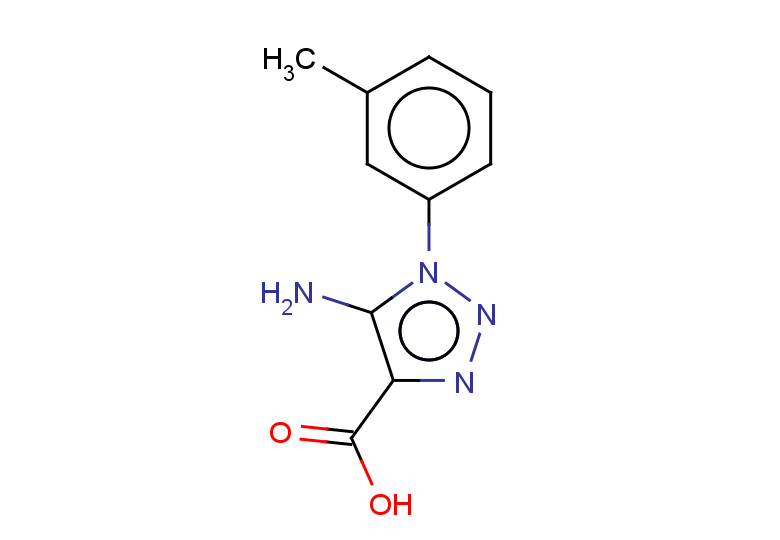 5-amino-1-(3-methylphenyl)-1H-1,2,3-triazole-4-carboxylic acid