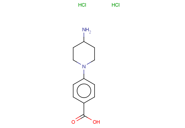 4-(4-aminopiperidin-1-yl)benzoic acid dihydrochloride