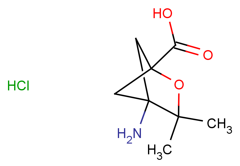 4-amino-3,3-dimethyl-2-oxabicyclo[2.1.1]hexane-1-carboxylic acid hydrochloride