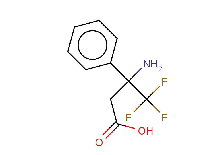 3-amino-4,4,4-trifluoro-3-phenylbutanoic acid