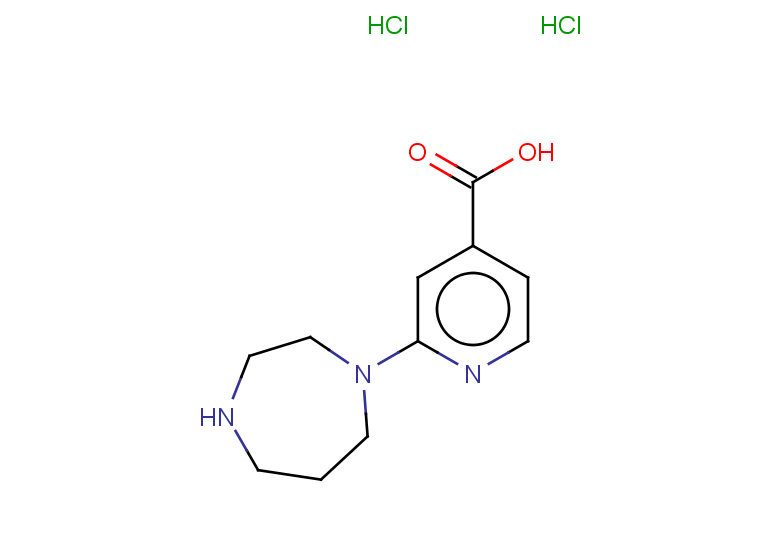 2-(1,4-diazepan-1-yl)pyridine-4-carboxylic acid dihydrochloride