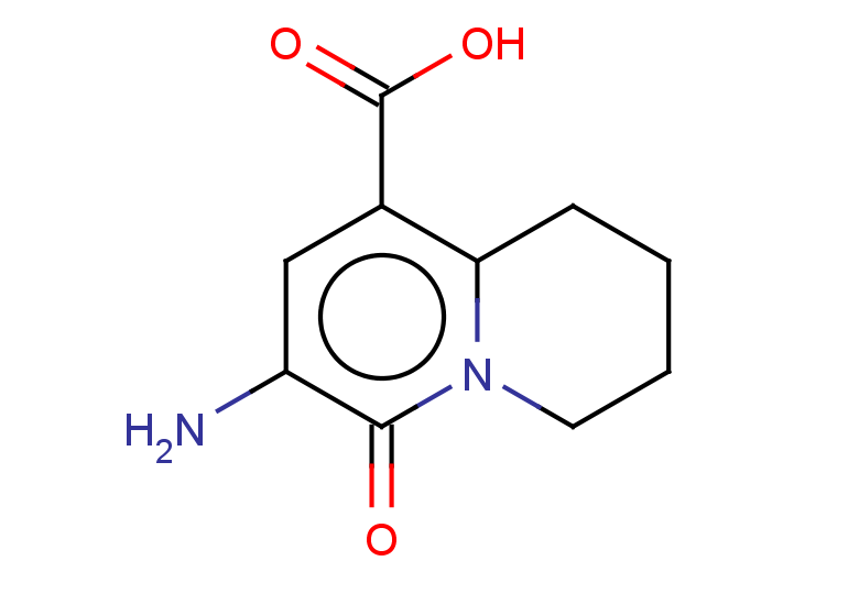 7-amino-6-oxo-2,3,4,6-tetrahydro-1H-quinolizine-9-carboxylic acid