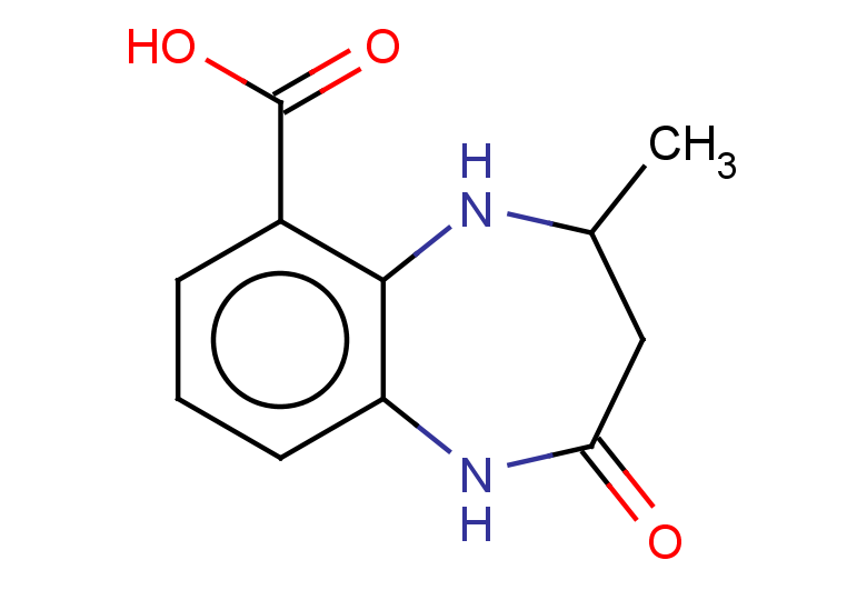 4-methyl-2-oxo-2,3,4,5-tetrahydro-1H-1,5-benzodiazepine-6-carboxylic acid