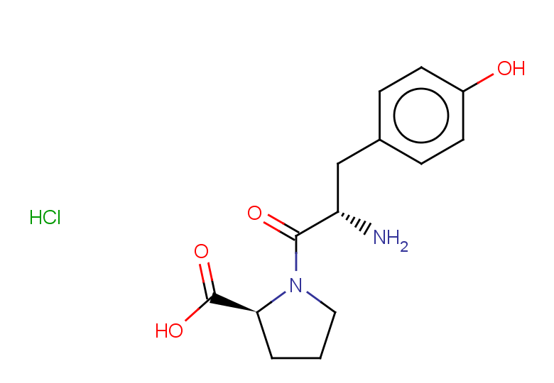 (2S)-1-[(2S)-2-amino-3-(4-hydroxyphenyl)propanoyl]pyrrolidine-2-carboxylic acid hydrochloride