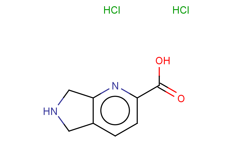 5H,6H,7H-pyrrolo[3,4-b]pyridine-2-carboxylic acid dihydrochloride