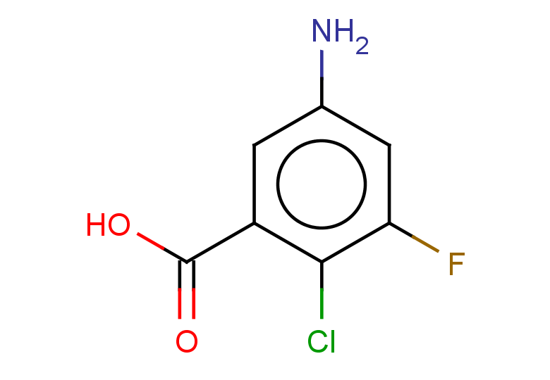 5-amino-2-chloro-3-fluorobenzoic acid