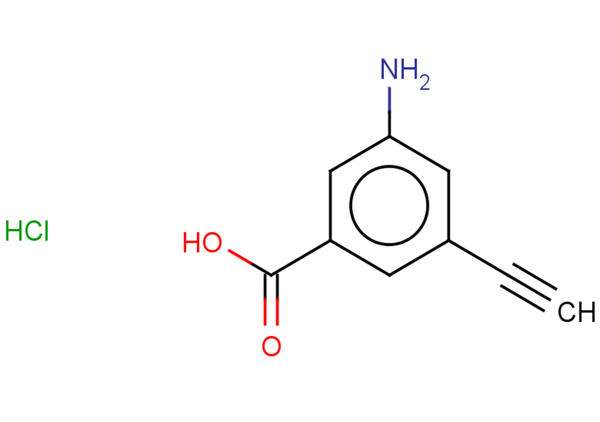 3-amino-5-ethynylbenzoic acid hydrochloride