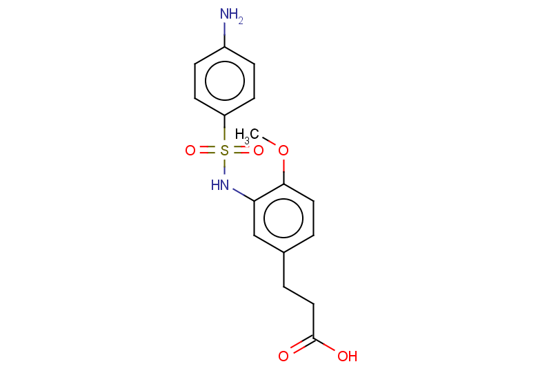 3-[3-(4-aminobenzenesulfonamido)-4-methoxyphenyl]propanoic acid