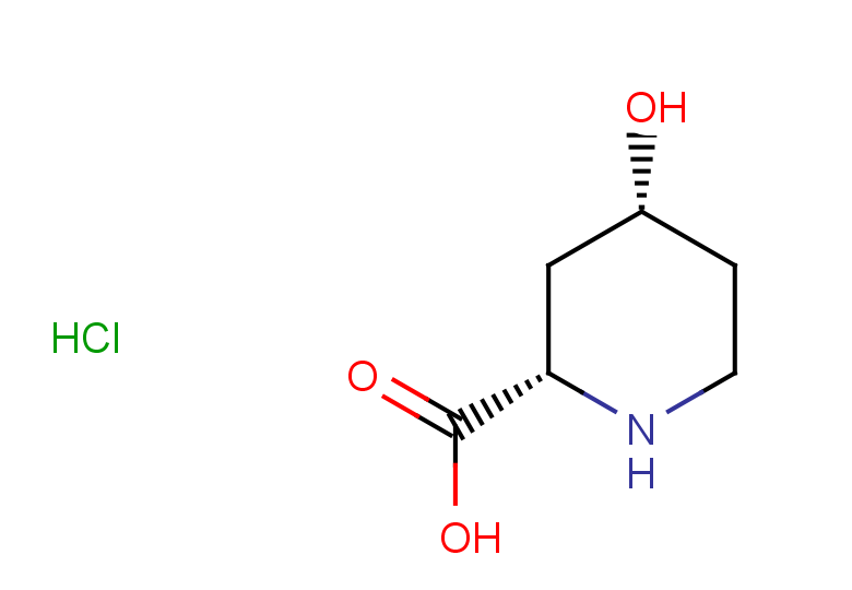 (2S,4R)-4-hydroxypiperidine-2-carboxylic acid hydrochloride