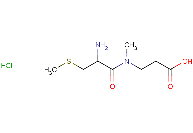 3-[2-amino-N-methyl-3-(methylsulfanyl)propanamido]propanoic acid hydrochloride
