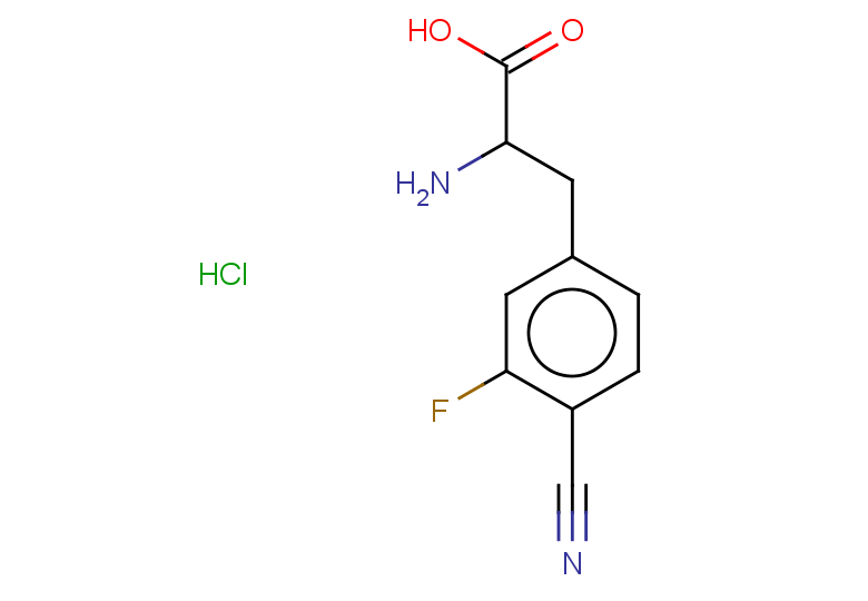 2-amino-3-(4-cyano-3-fluorophenyl)propanoic acid hydrochloride
